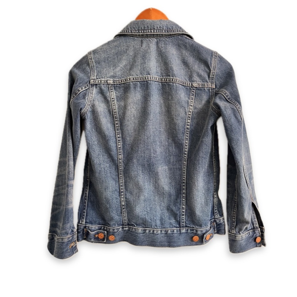 Madewell Classic Denim Jean Jacket Medium Wash Sz XS - Picture 3 of 6